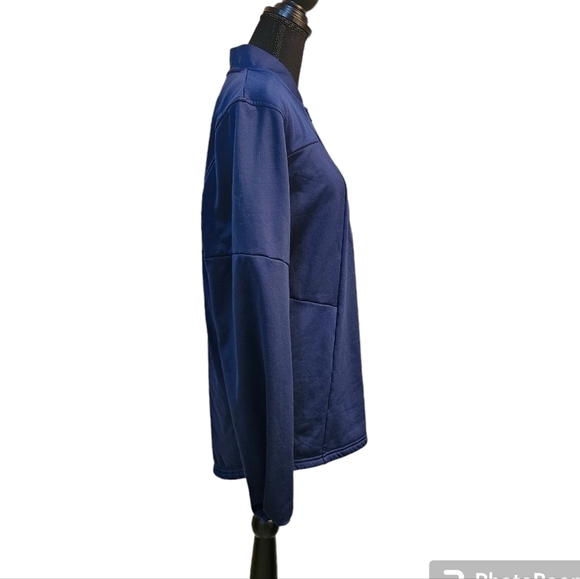 Under Armour Loose Coldgear Zip Blue Jacket 95% Polyester 5% Elastane Size M - Picture 3 of 8